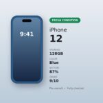 iPhone 12 128GB Blue (Used – Fresh Condition)