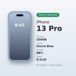 iPhone 13 Pro 256GB Sierra Blue (Used – Fresh Condition)